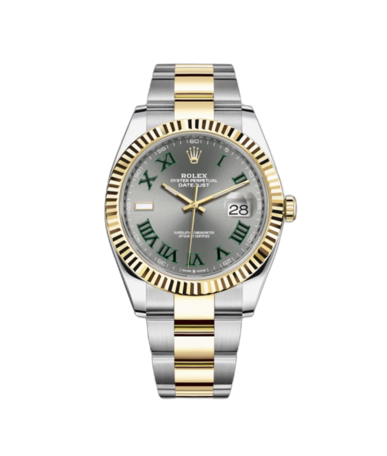 Super Clone Rolex Datejust Wimbledon Oyster Two Tone