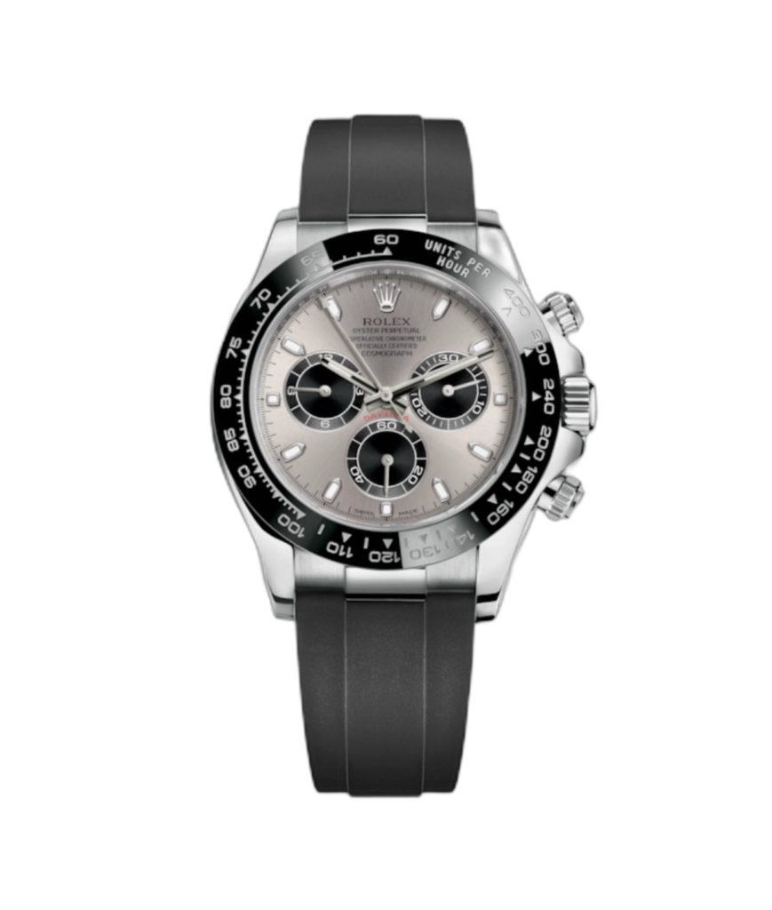 Super-Clone-Rolex-Daytona-Silver-Oysterflex-1