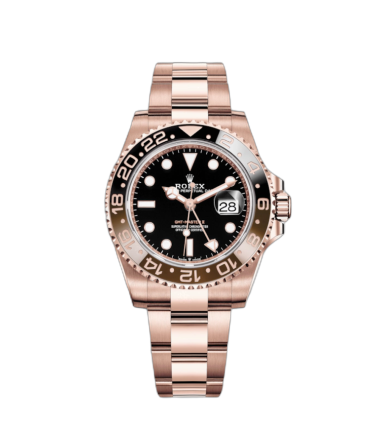 Super Clone Rolex GMT Master II Rose Gold