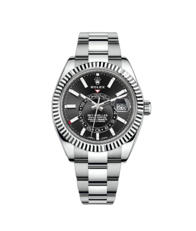 Super Clone Rolex Sky Dweller - Black Dial