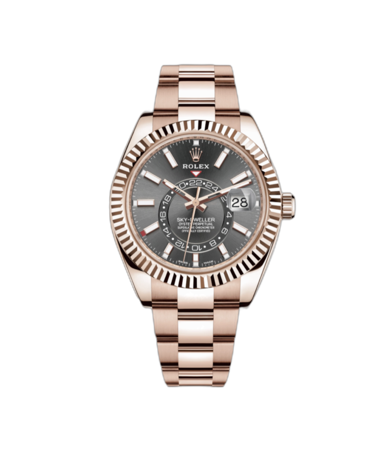 Super Clone Rolex Sky-Dweller Everose