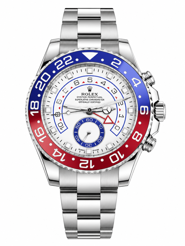 Reduced Rolex Yacht-Master II Pepsi White Dial Oyster Bracelet