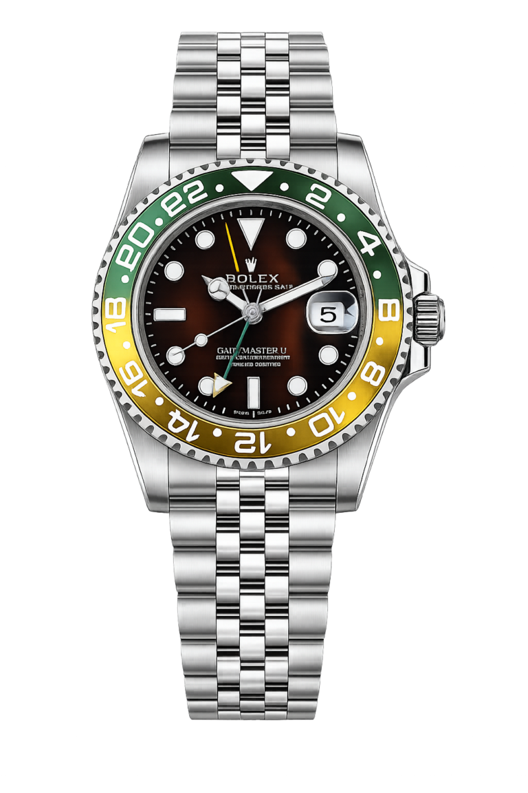 Rolex GMT-Master II Sprite Green Yellow Bezel Jubilee Bracelet
