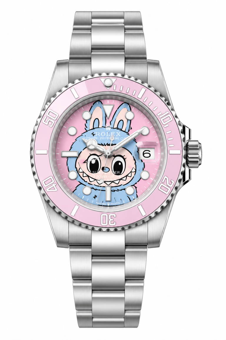 Super Clone Blaken Rolex Submariner Pink Labubu Dial