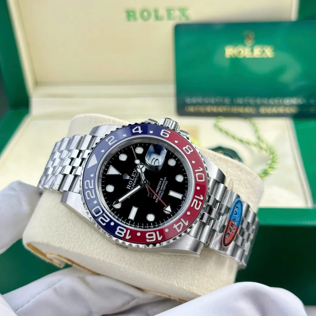 Super Clone Rolex GMT-Master II 126710BLRO “Pepsi” Jubilee – Swiss SuperClone