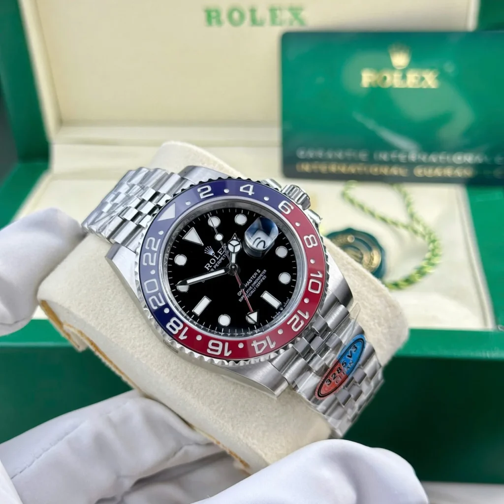 Super Clone Rolex GMT-Master II 126710BLRO “Pepsi” Jubilee – Swiss SuperClone