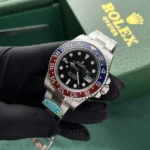 Super Clone Rolex GMT-Master II 126710BLRO “Pepsi” Oyster – Swiss SuperClone