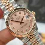 Super Clone Rolex Datejust Rose-Gold Dial REP016816 41 mm – Swiss SuperClone