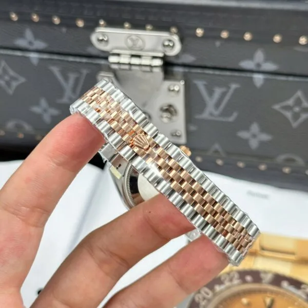 Super Clone Rolex Datejust Rose-Gold Dial REP016816 41 mm – Swiss SuperClone