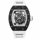 Super Clone Richard Mille RM 55 Richard Mille Black Bubba Watson 42mm Ceramic