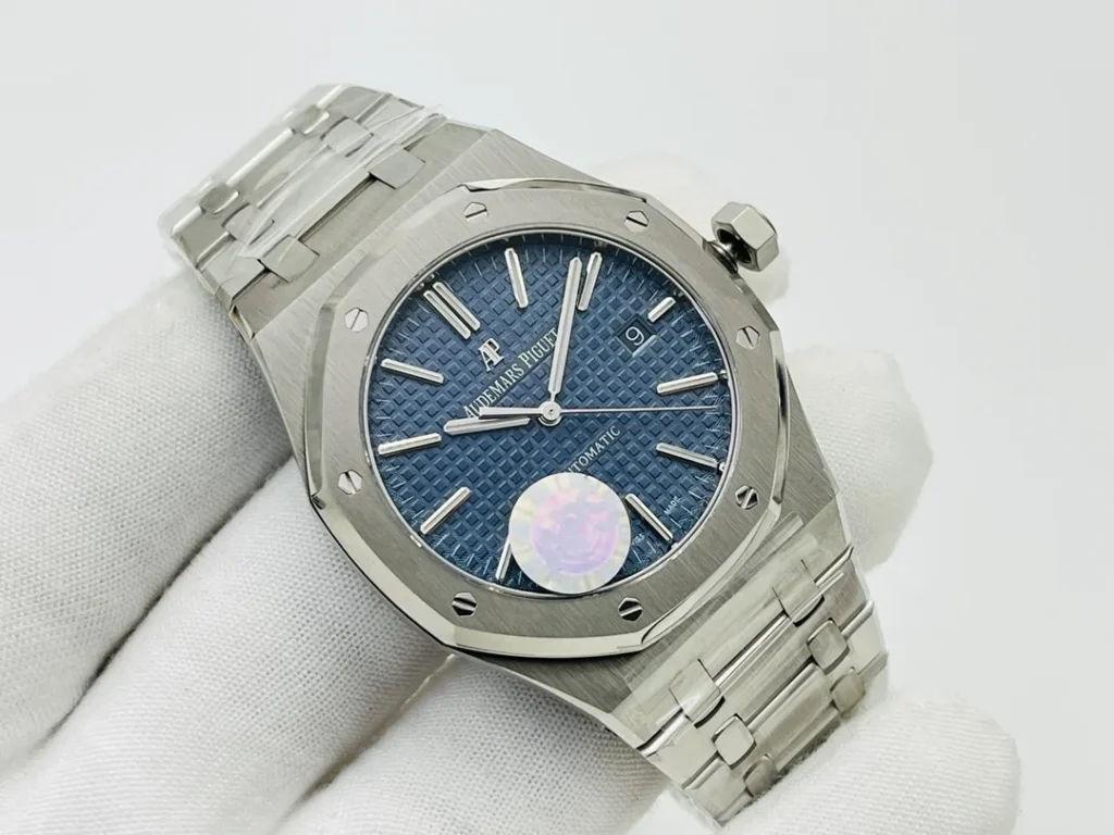 Super Clone Audemars Piguet Royal Oak 15400ST 41mm Blue Dial Stainless Steel Blue Dial