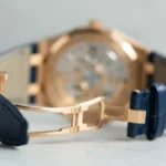 Super Clone Audemars Piguet Royal Oak 15510OR Yellow Gold 41mm Blue Dial
