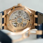 Super Clone Audemars Piguet Royal Oak 15510OR Yellow Gold 41mm Blue Dial
