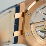 Super Clone Audemars Piguet Royal Oak 15510OR Yellow Gold 41mm Blue Dial