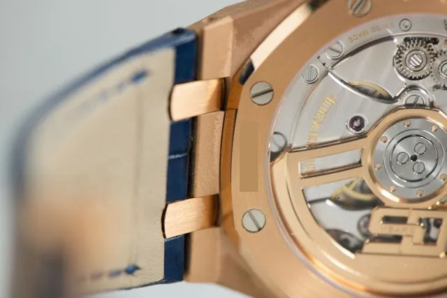 Super Clone Audemars Piguet Royal Oak 15510OR Yellow Gold 41mm Blue Dial