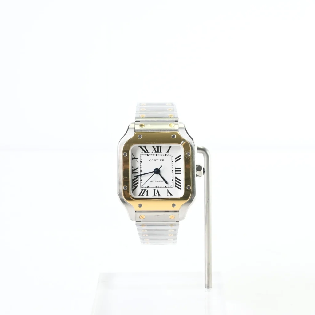 Super Clone Cartier Santos De Cartier Two Tone W2SA0006 35.5mm – Swiss SuperClone