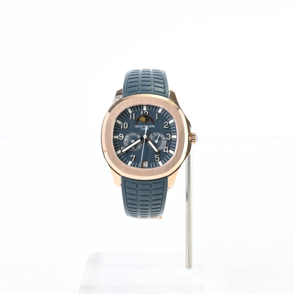 Super Clone Patek Philippe Aquanaut 5261A Moonphase Tifany Blue Rose 40mm – – Swiss SuperClone