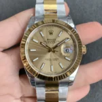 Super Clone Rolex Datejust Champagne Dial 126333-0009 41 mm – Swiss SuperClone