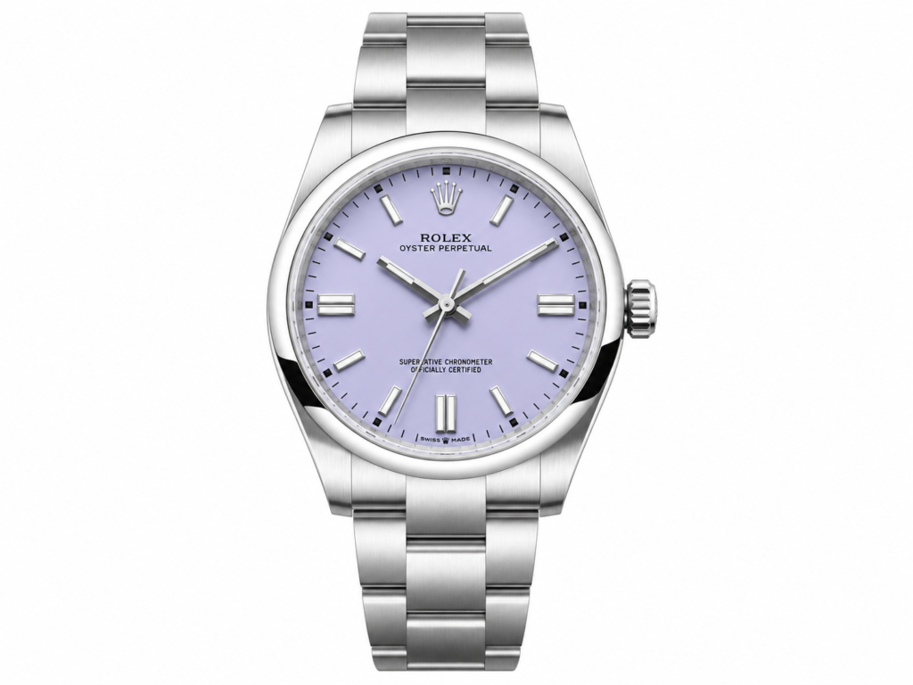 Super Clone Rolex Oyster Perpetual 277200 Lavender Dial
