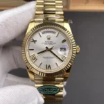 Super Clone Rolex Day-Date White Dial 128238-0113 36 mm – Swiss SuperClone