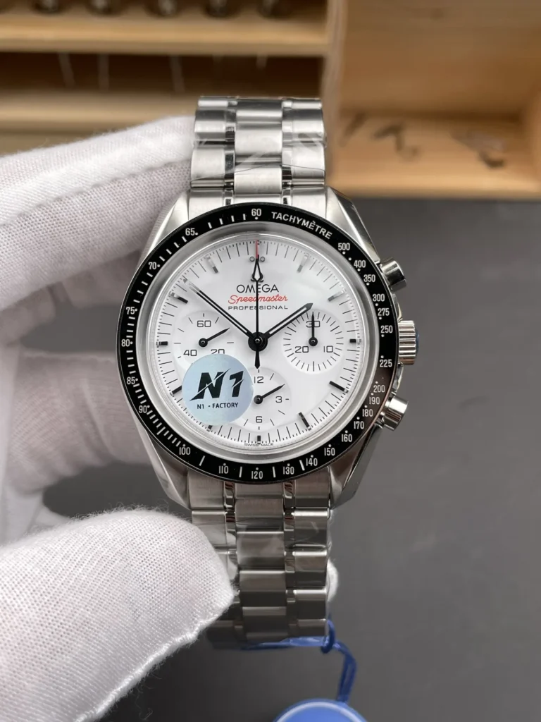 Super Clone Omega Speedmaster Moon Watch 310.30.42.50.04.001 42mm White Dial – Swiss SuperClone