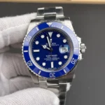 Super Clone Rolex Submariner Blue Dial 116619LB “Smurf” – Swiss SuperClone