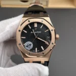 Super Clone Audemars Piguet Royal Oak 15500OR Rose Gold 41mm Black Dial