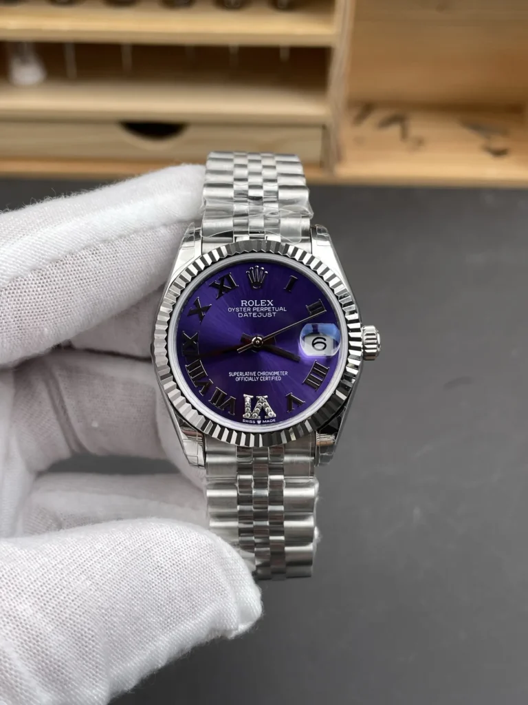 Super Clone Rolex Datejust Purple Dial 126234-0022 36 mm – Swiss SuperClone