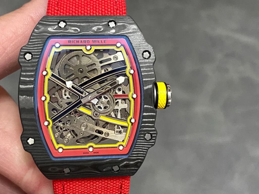 Super Clone Richard Mille RM 67-02 Richard Mille Italy White Carbon TPT Italy
