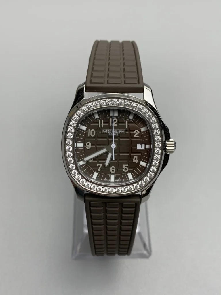 Super Clone Patek Philippe Aquanaut 5067A-025 35.6mm Diamond Bezel Moissanite Steel – Customize Version – Swiss SuperClone