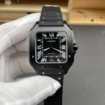 Super Clone Cartier Santos De Cartier CRWSSA0039 39.8mm Ceramic – – Swiss SuperClone
