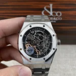 Super Clone Audemars Piguet Royal Oak 15407ST.OO 41mm Skeleton Dial Steel V3 Base