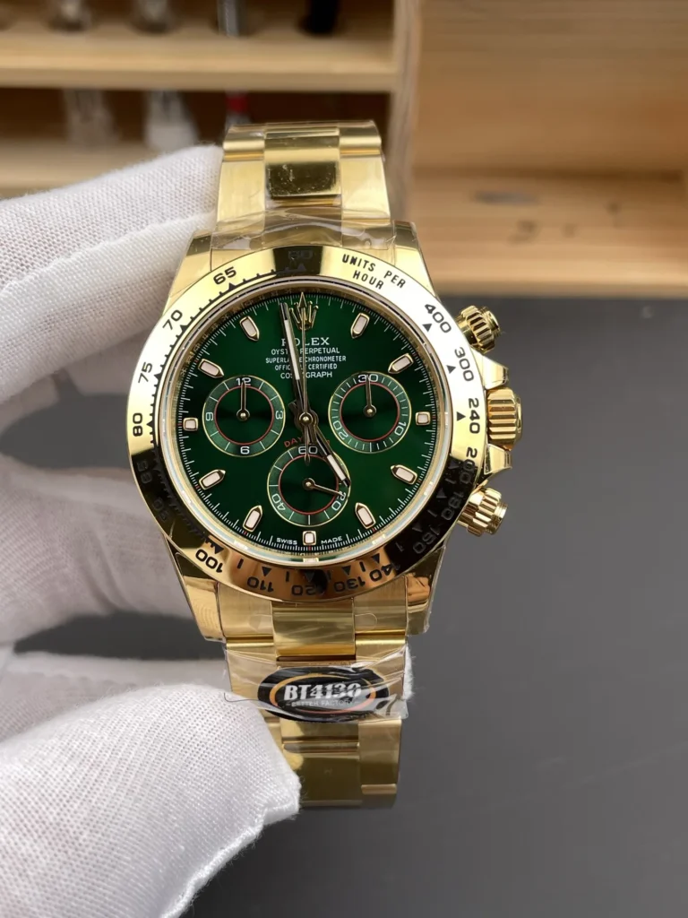 Super Clone Rolex Daytona “John Mayer” Green Dial 116508 – Swiss SuperClone