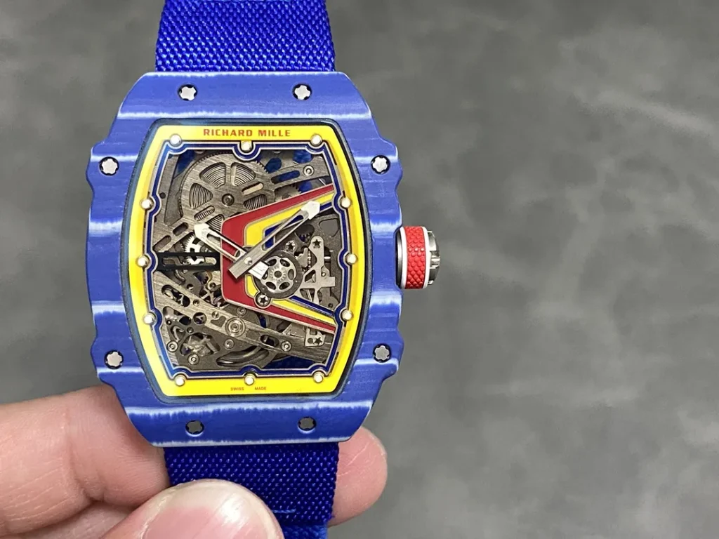 Super Clone Richard Mille RM 67-02 Richard Mille Italy White Carbon TPT Italy