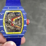 Super Clone Richard Mille RM 67-02 Richard Mille Italy White Carbon TPT Italy