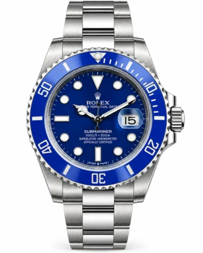 Super Clone Rolex Submariner Blue Dial 116619LB “Smurf” – Swiss SuperClone
