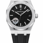 Super Clone Audemars Piguet Royal Oak 15500ST.OO.1220ST.03 41mm Black Rubber Strap