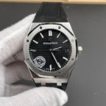 Super Clone Audemars Piguet Royal Oak 15500ST.OO.1220ST.03 41mm Black Rubber Strap
