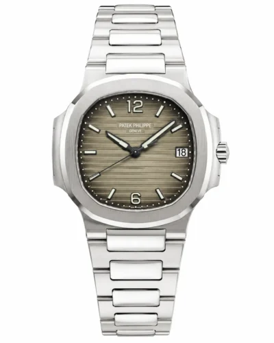 Super Clone Patek Philippe Nautilus 7118/1A-011 35.2mm Gray Dial Steel – Swiss SuperClone