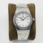 Super Clone Audemars Piguet Royal Oak 37mm 15450ST.OO White Dial Steel