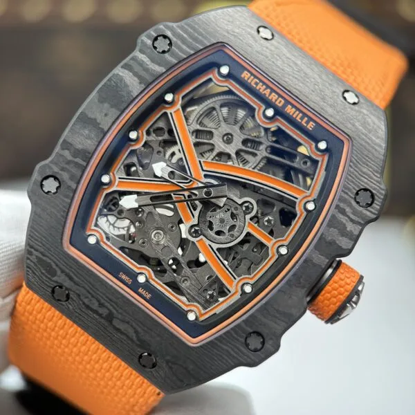 Super Clone Richard Mille RM 67-02 Richard Mille Italy White Carbon TPT Italy