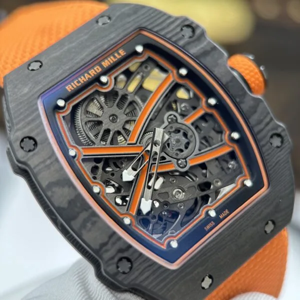 Super Clone Richard Mille RM 67-02 Richard Mille Italy White Carbon TPT Italy