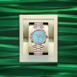 Super Clone Rolex Day-Date Turquoise Dial 128235 Diamond-set 36 mm – Swiss SuperClone