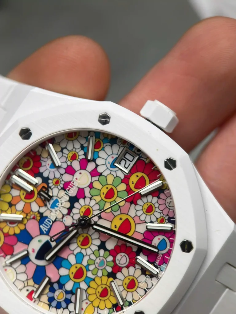 Super Clone Audemars Piguet Ceramic — bracelet detail