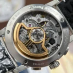 Super Clone Audemars Piguet Code 11.59 By Chronograph 26393CR.OO.A009CR.01 41mm — on leather display