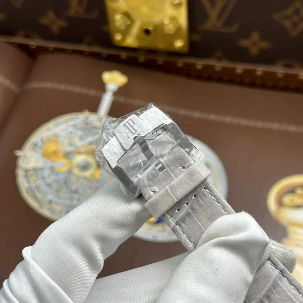 Super Clone Audemars Piguet Code 11.59 By Chronograph 26393CR.OO.A009CR.01 41mm — movement / caseback view