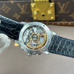 Super Clone Audemars Piguet 41mm Steel — on leather display
