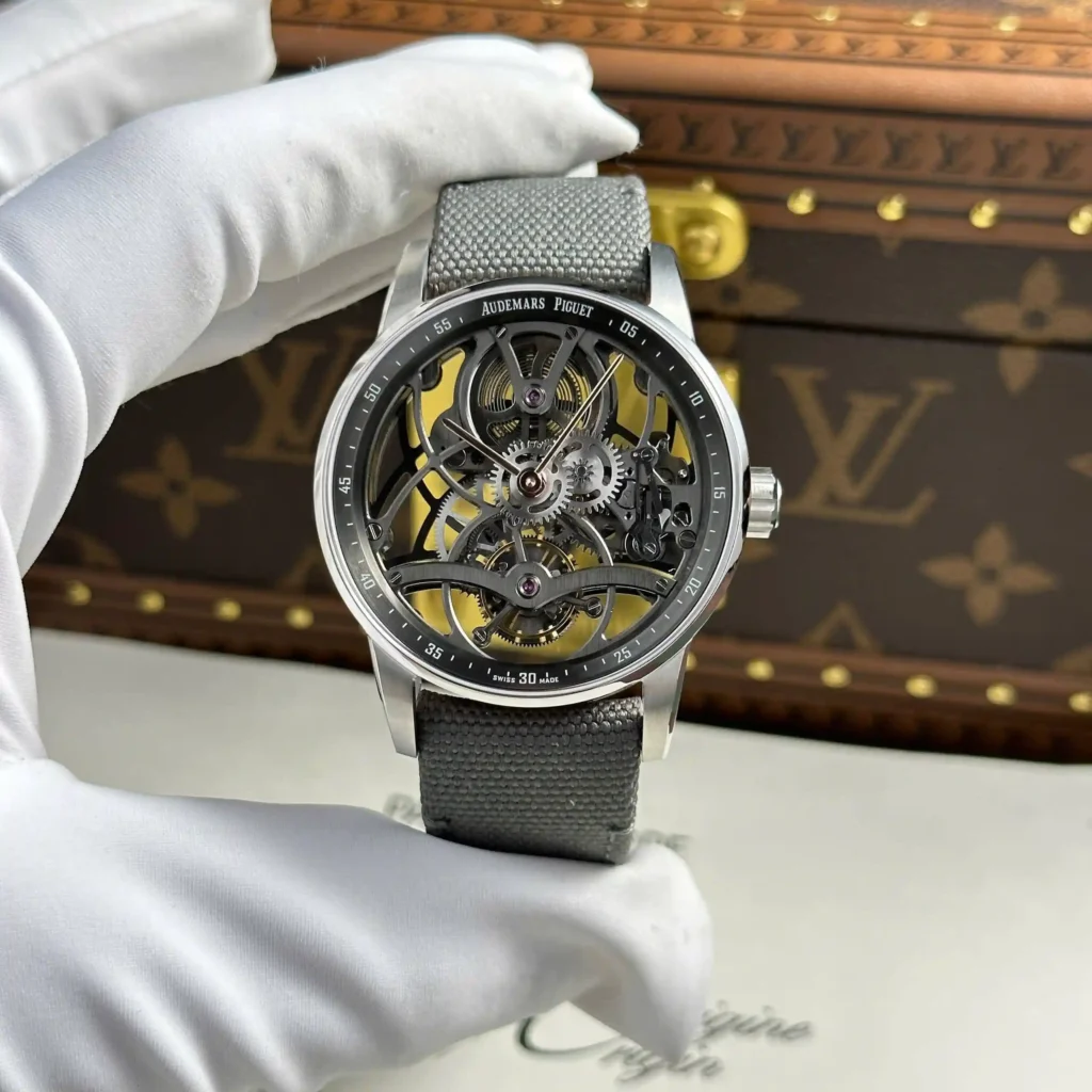 Super Clone Audemars Piguet Steel — dial close-up
