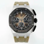 Super Clone Audemars Piguet Offshore Selfwinding Chronograph 26420 42mm Smoke Dial –