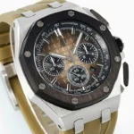 Super Clone Audemars Piguet Offshore Selfwinding Chronograph 26420 42mm Smoke Dial – — side profile